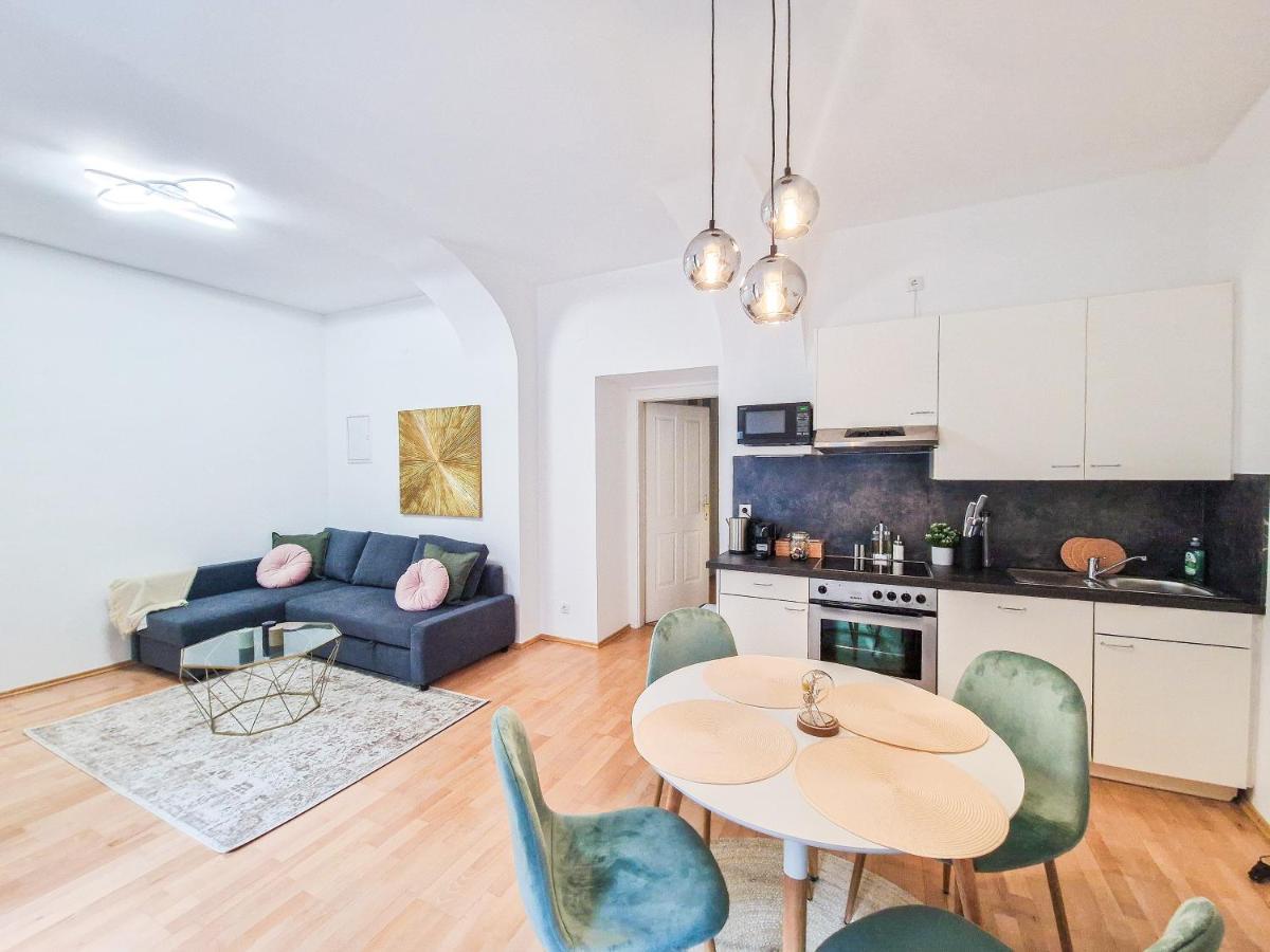 Feelhome - Design Apartment Fur 4 Gaste - Smart Tv - Naschmarkt 비엔나 외부 사진