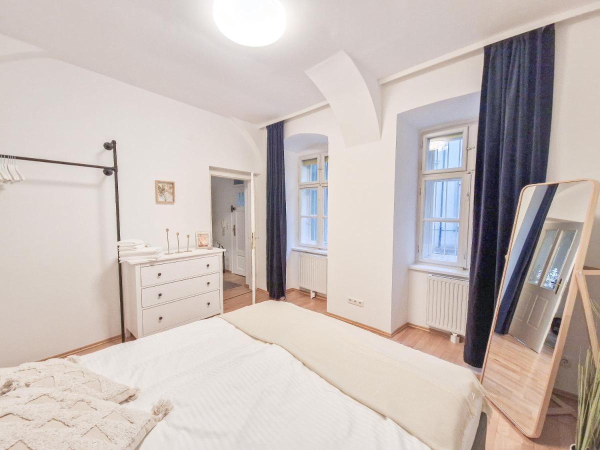 Feelhome - Design Apartment Fur 4 Gaste - Smart Tv - Naschmarkt 비엔나 외부 사진