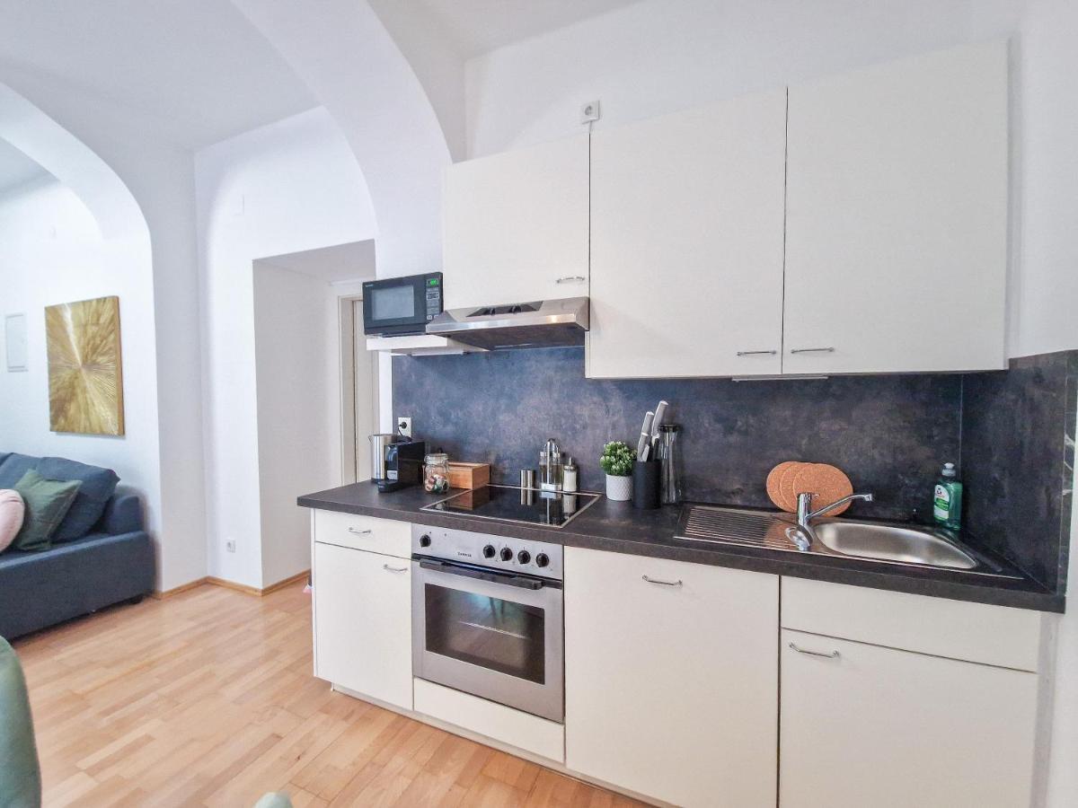 Feelhome - Design Apartment Fur 4 Gaste - Smart Tv - Naschmarkt 비엔나 외부 사진