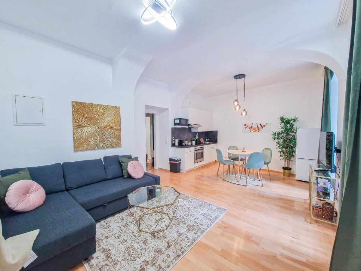 Feelhome - Design Apartment Fur 4 Gaste - Smart Tv - Naschmarkt 비엔나 외부 사진
