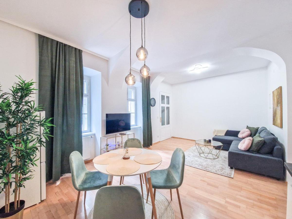 Feelhome - Design Apartment Fur 4 Gaste - Smart Tv - Naschmarkt 비엔나 외부 사진